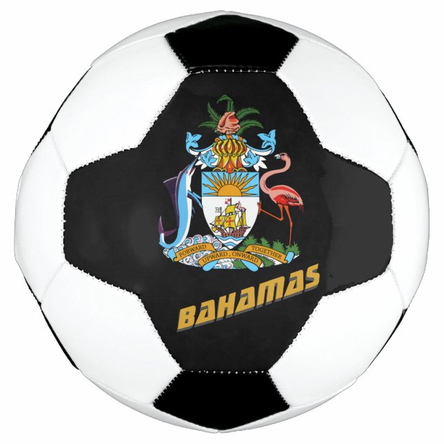 Balón de fútbol de Bahamas (Anverso)