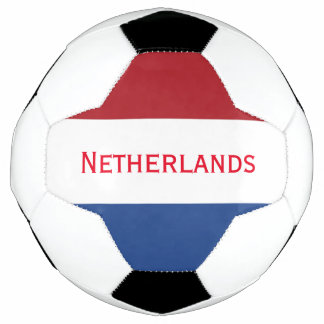 Balón de fútbol de bandera de los Países Bajos