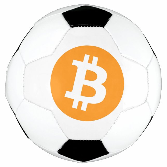 Balón de fútbol de Bitcoin (Anverso)