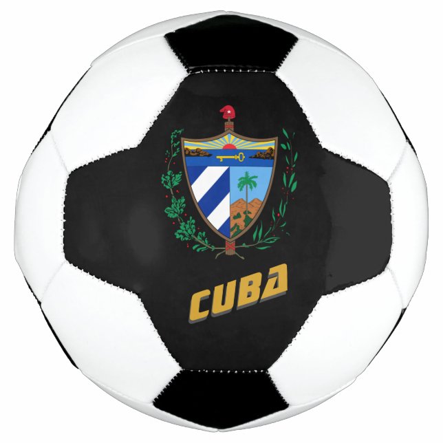 Balón de fútbol de Cuba (Anverso)