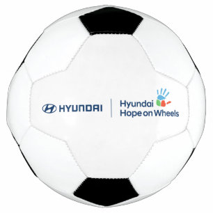 Balón de fútbol de Hyundai y Hope on Wheels