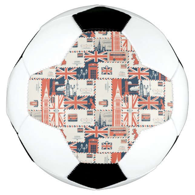 Balón de fútbol de Londres (Anverso)