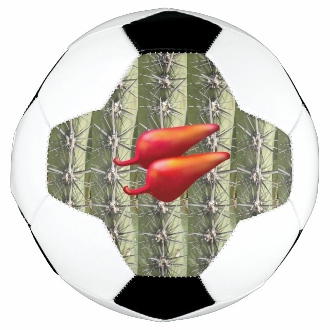 Balón de fútbol de Red Chili Peppers (Anverso)