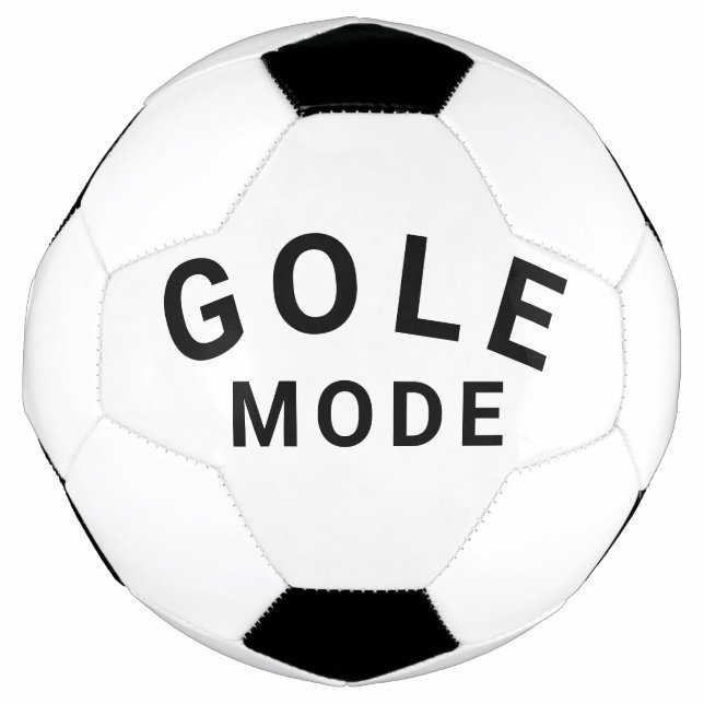 Balón de fútbol de texto Modo Gol para entrenamien (Anverso)