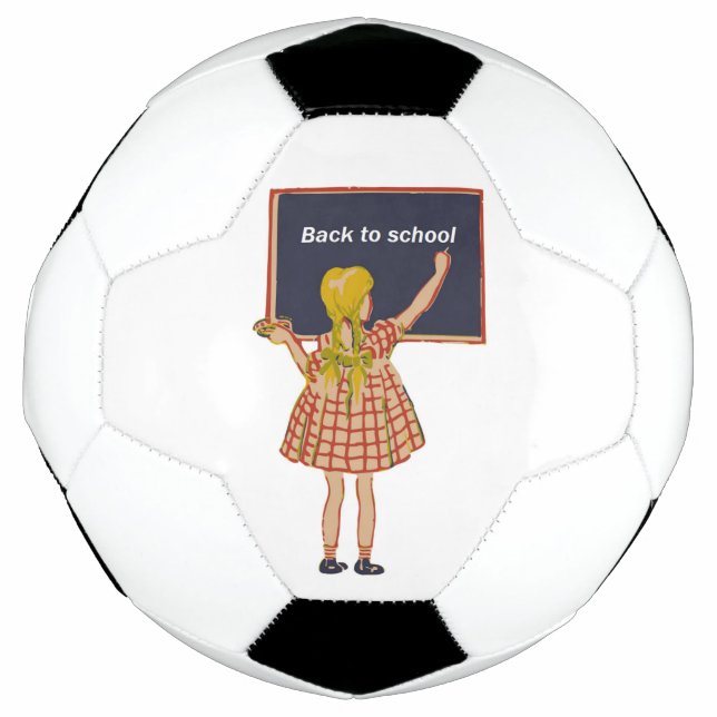 BALÓN DE FÚTBOL DE VUELTA A LA ESCUELA (Anverso)