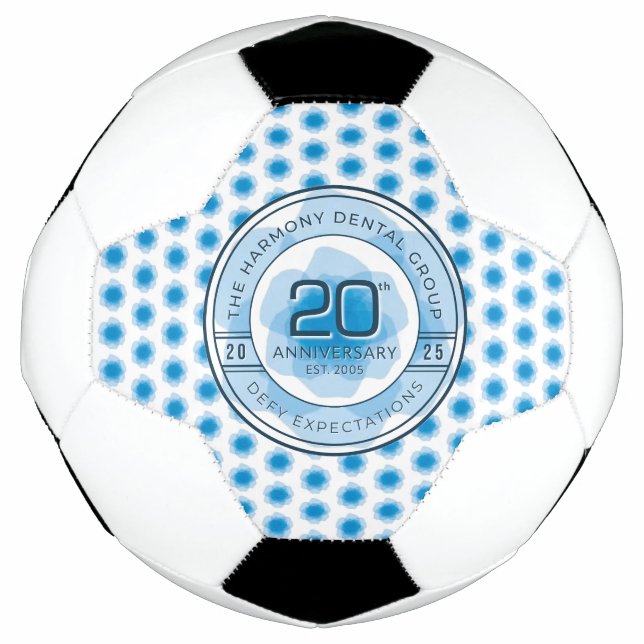 Balón de fútbol del 20º aniversario de Harmony Den (Anverso)