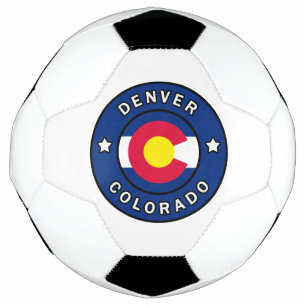 Balón De Fútbol Denver Colorado