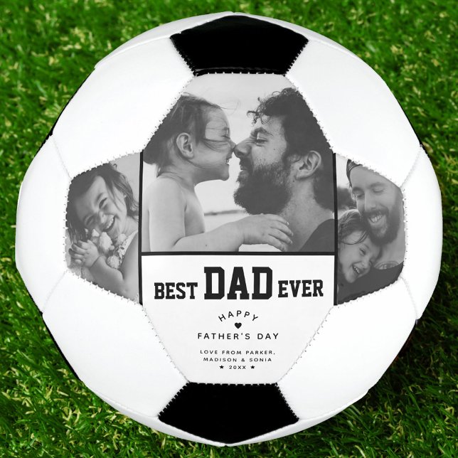 Balón De Fútbol Día de los Padres Fotográficos de Best Dad (Subido por el creador)