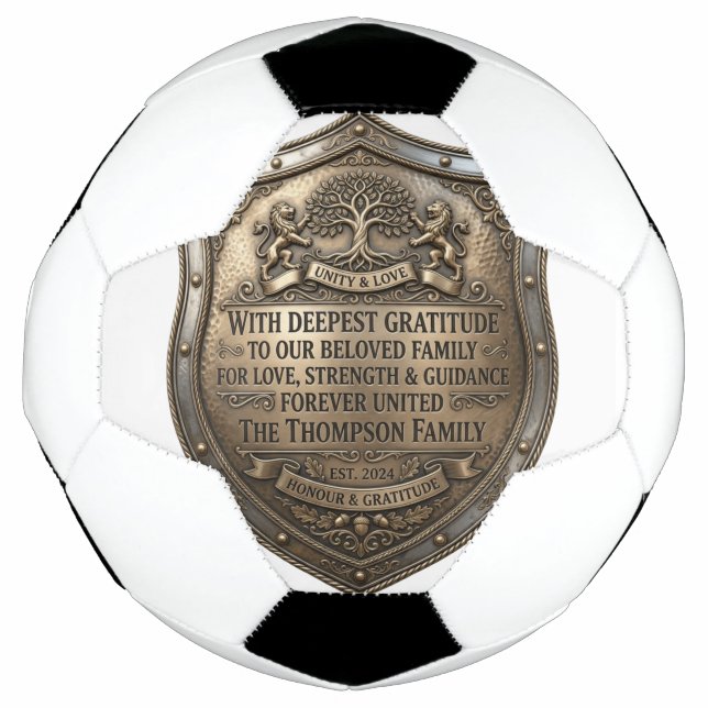 Balón De Fútbol Día del Padre (Anverso)
