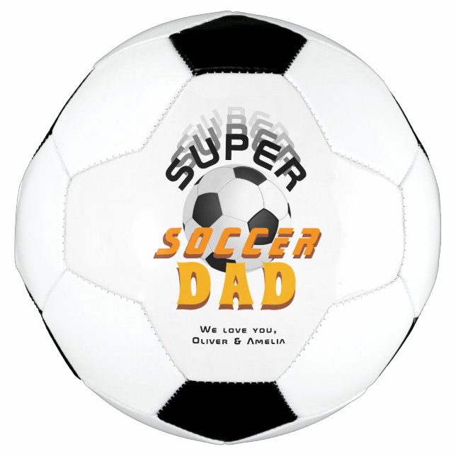Balón De Fútbol Día del padre del deporte de fútbol de Super Socce (Anverso)