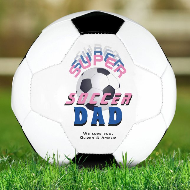 Balón De Fútbol Día del Padre del Fútbol de Super Soccer Dad (Subido por el creador)