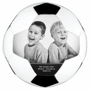 Balón De Fútbol Día del Padre moderno Foto personalizada