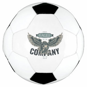 Balón De Fútbol Diseño Americano de la Compañía del Águila Retro