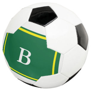 Balón De Fútbol Diseño contemporáneo-Verde/Amarillo