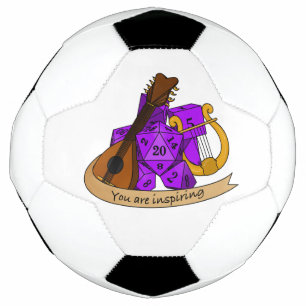 Balón De Fútbol Diseño de Bard Dice