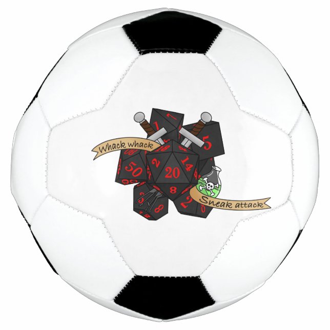 Balón De Fútbol Diseño de dados de moda (Anverso)