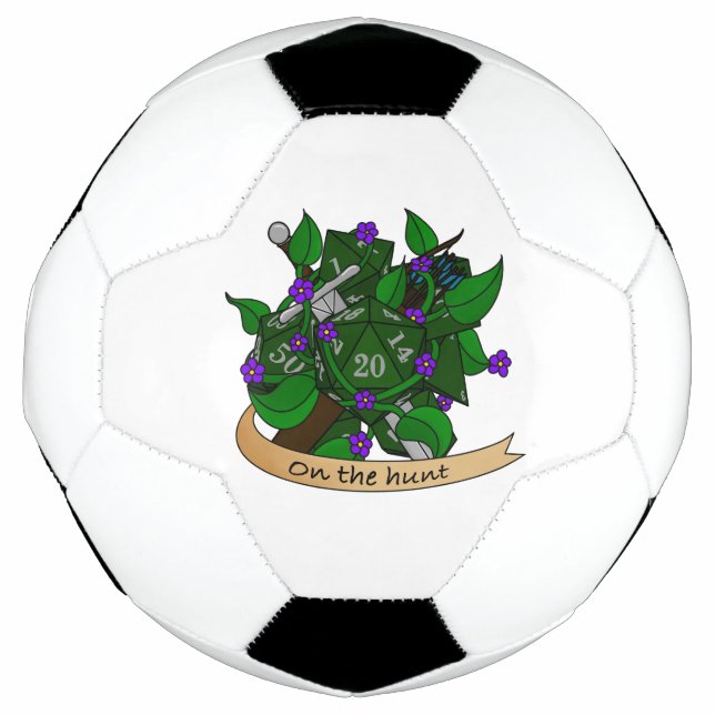 Balón De Fútbol Diseño de dados de Ranger (Anverso)