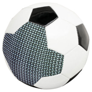 Balón De Fútbol Diseño de patrones digitales abstractos modernos 1