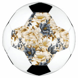 Balón De Fútbol Diseño de serie floral Boda 5