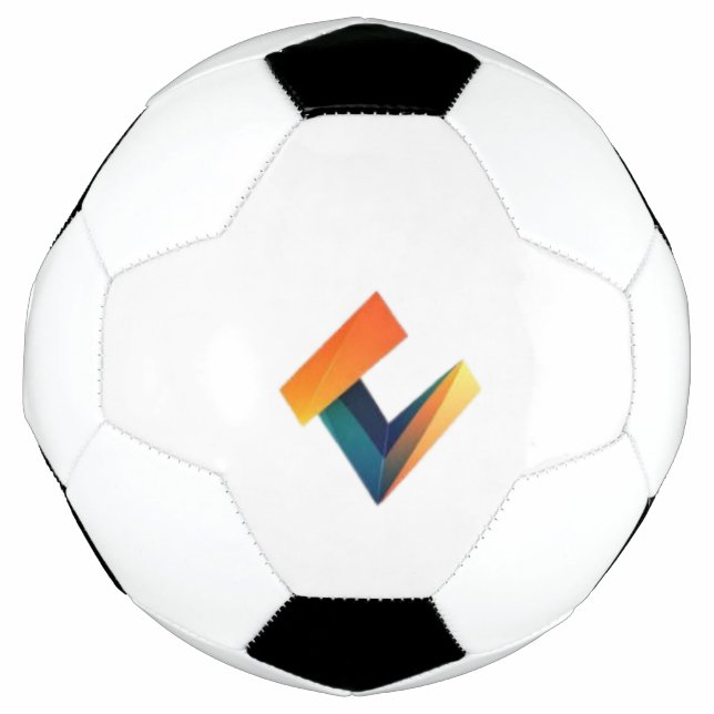 Balón De Fútbol Diseño del logo de Soccer Ball, (Anverso)