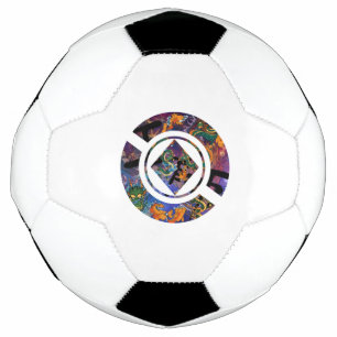 Balón De Fútbol Diseño geográfico japonés