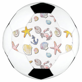 Balón De Fútbol Diseño sencillo de playa