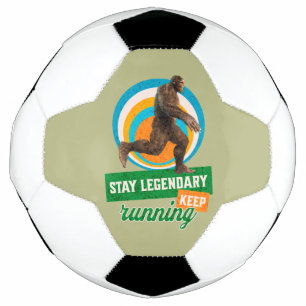 Balón De Fútbol Divertida Motivación para Correr de Bigfoot
