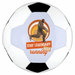 Balón De Fútbol Divertida Motivación para Correr de Bigfoot