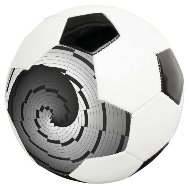 Balón De Fútbol Doble espiral Yin Yang (Tres cuartos)