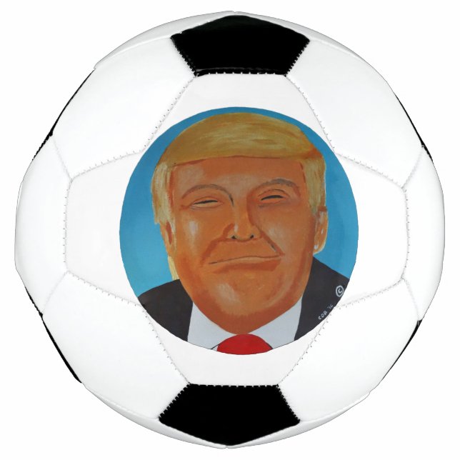 Balón de fútbol Donald Trump (Anverso)