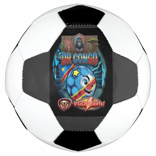 Balón De Fútbol DR Congo-GBall (Anverso)