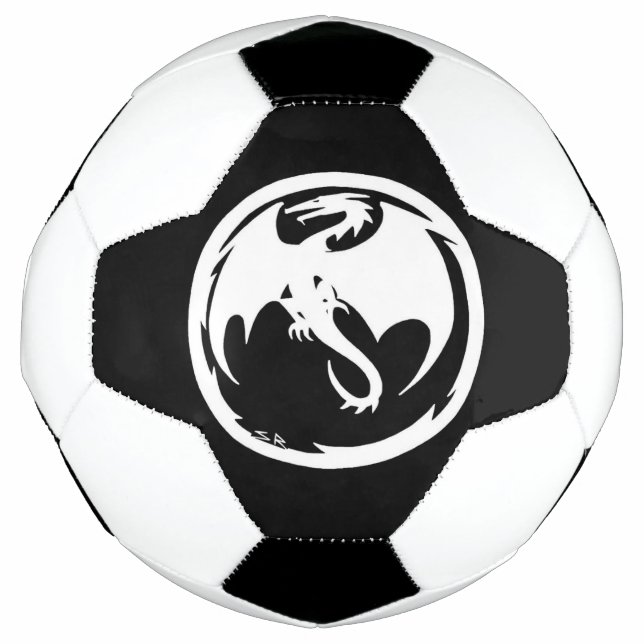 Balón de fútbol Dragon Blanco (Anverso)