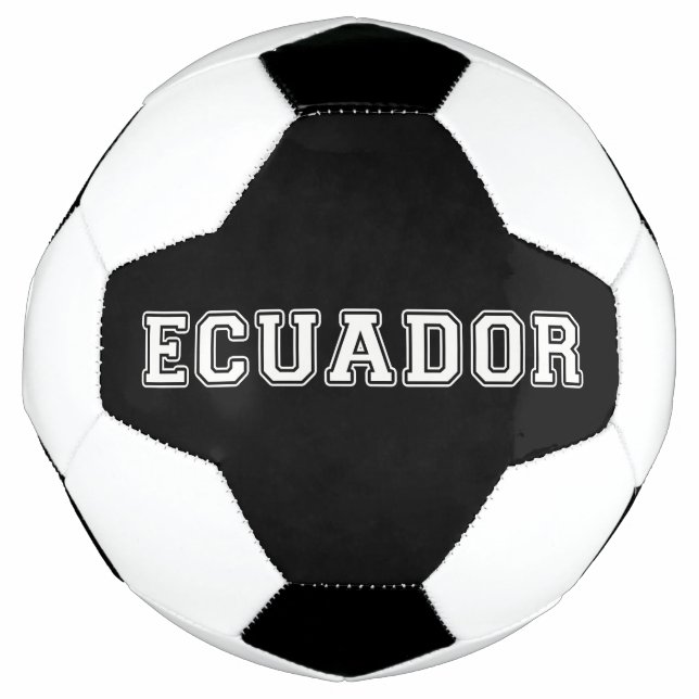 Balón De Fútbol Ecuador (Anverso)