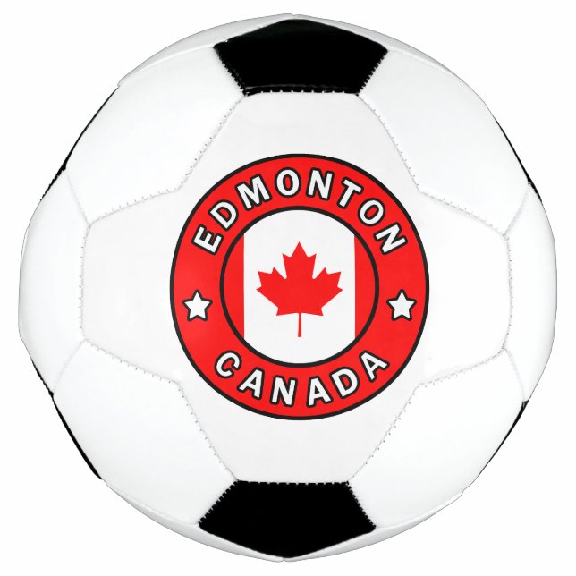 Balón De Fútbol Edmonton Canada (Anverso)