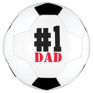 Balón De Fútbol El Día del Padre número 1 papá