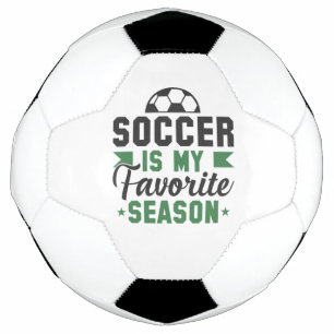 Balón De Fútbol El fútbol es mi estación favorita