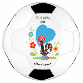 Balón De Fútbol El gallo portugués