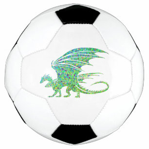 Balón De Fútbol El impresionante mosaico del Dragón Verde 