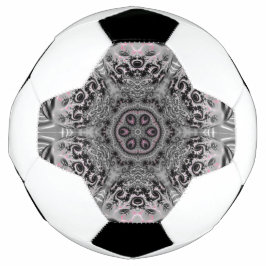 Balón De Fútbol El Jardín Fractal de Plata