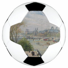 Balón De Fútbol El Louvre, la primavera de Camille Pissarro