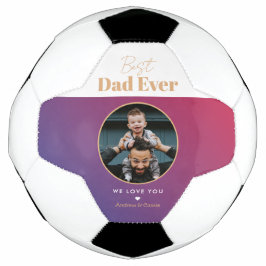 Balón De Fútbol El mejor padre de la historia