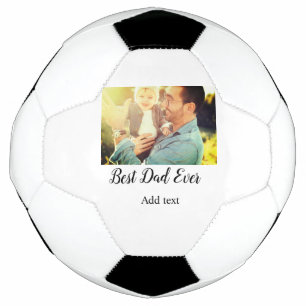 Balón De Fútbol El mejor padre de los hijos de los padres papá pap