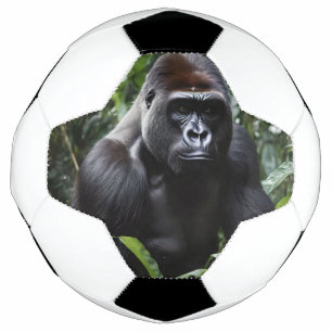 Balón De Fútbol El rey del gorila de medianoche: Monarca del bosqu