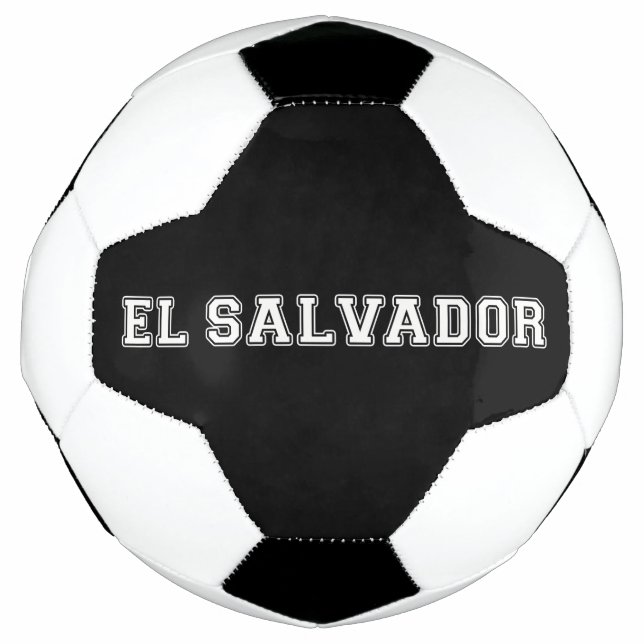 Balón De Fútbol El Salvador (Anverso)