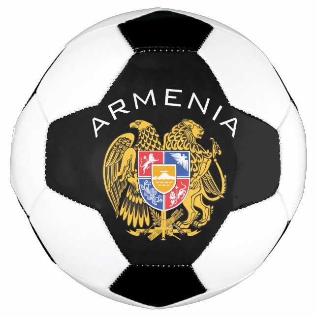 Balón De Fútbol emblema de armenia (Anverso)