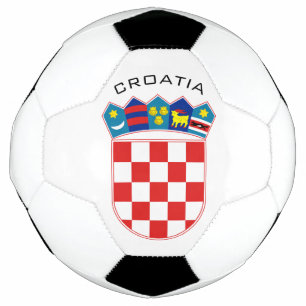 Balón De Fútbol emblema de croacia