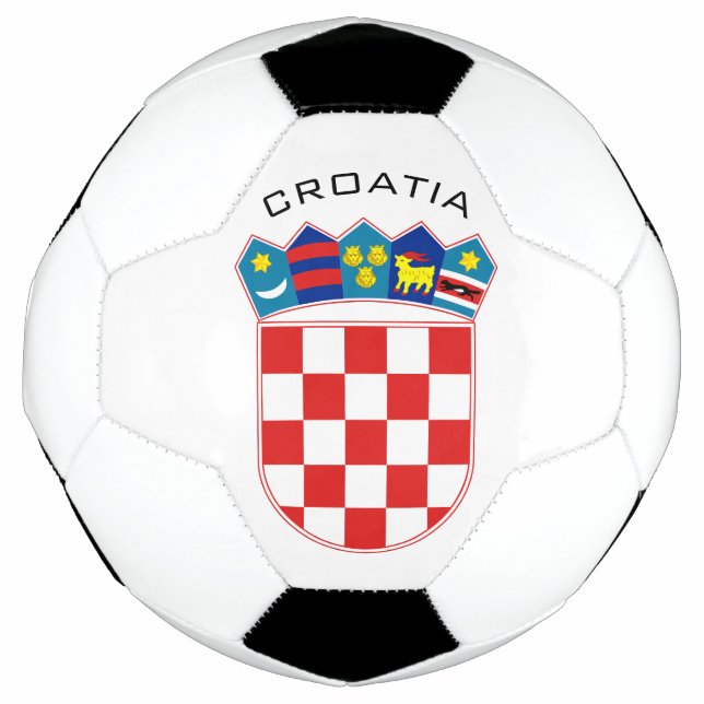 Balón De Fútbol emblema de croacia (Anverso)