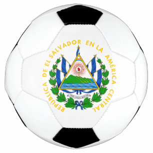 Balón De Fútbol emblema de el salvador