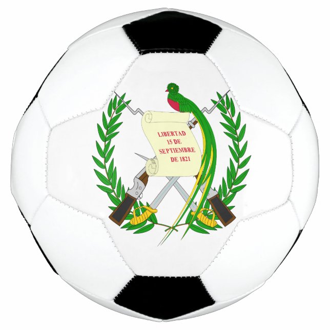 Balón De Fútbol emblema de guatemala (Anverso)