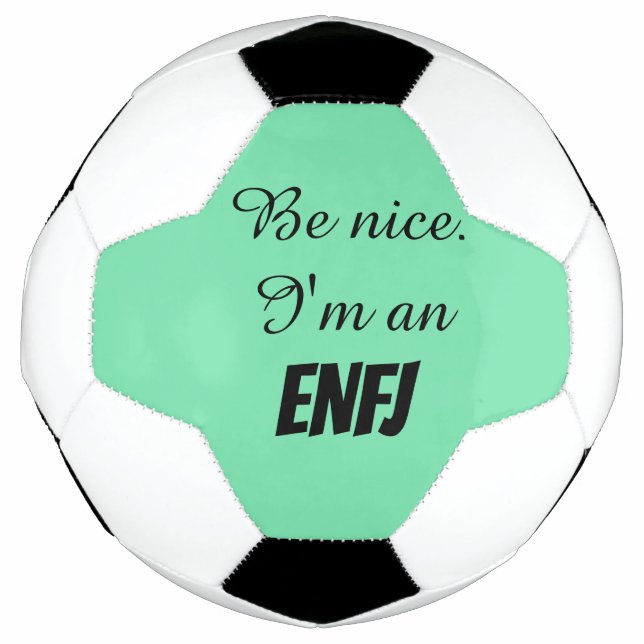 Balón de fútbol ENFJ (Anverso)